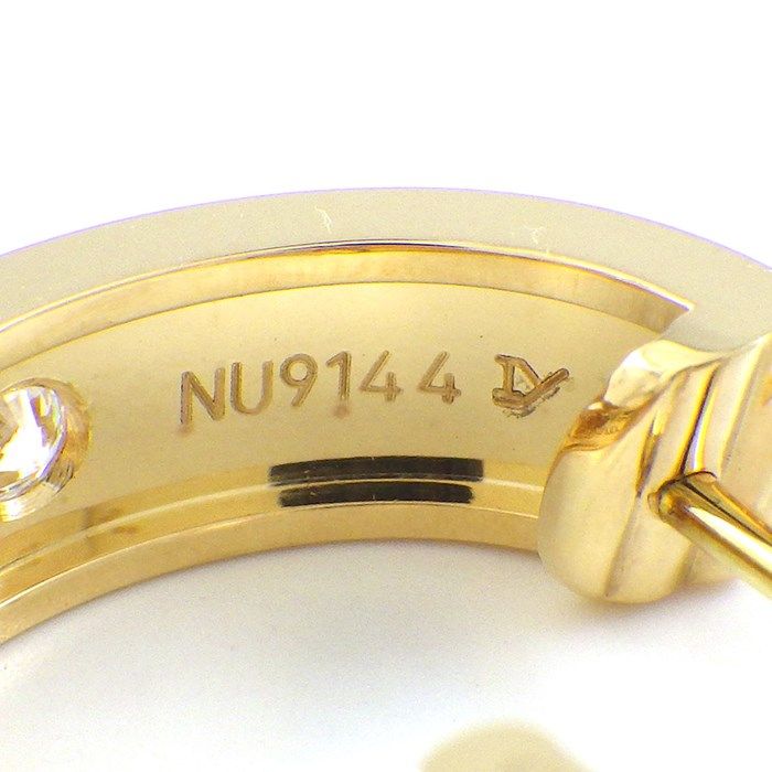 Cartier Love Classic Model Diamond Hoop Earrings in 18K Yellow Gold