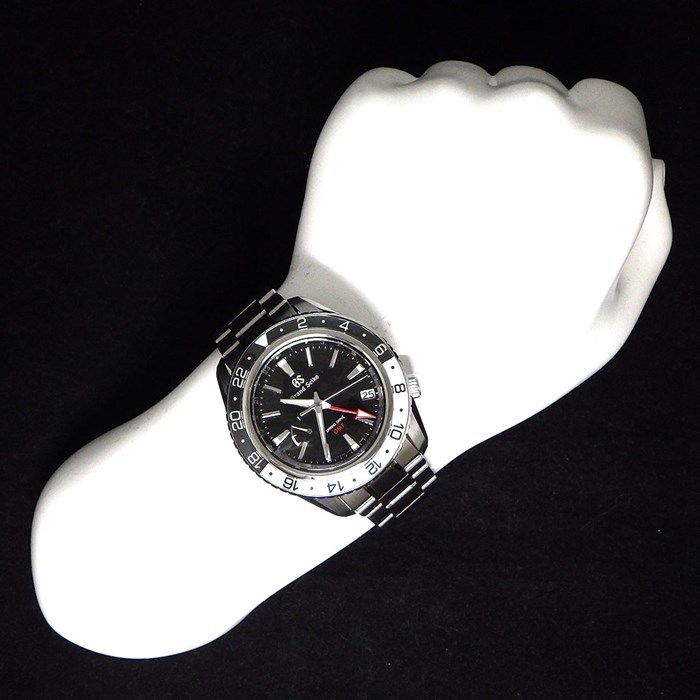 Grand Seiko SBGE277 Sports Collection - Black & White GMT Watch