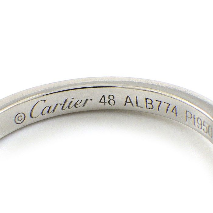 Cartier Ballerina Wedding Band Ring with Diamonds - PT950