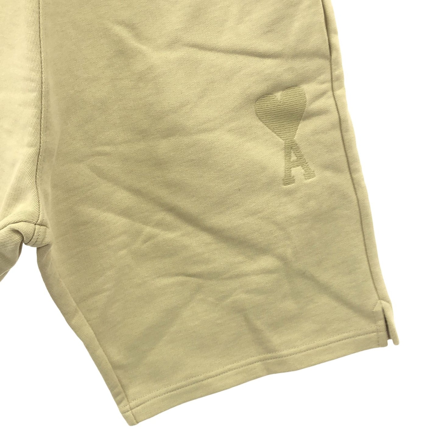 AMI Beige Cotton Unisex Shorts - Timeless Elegance