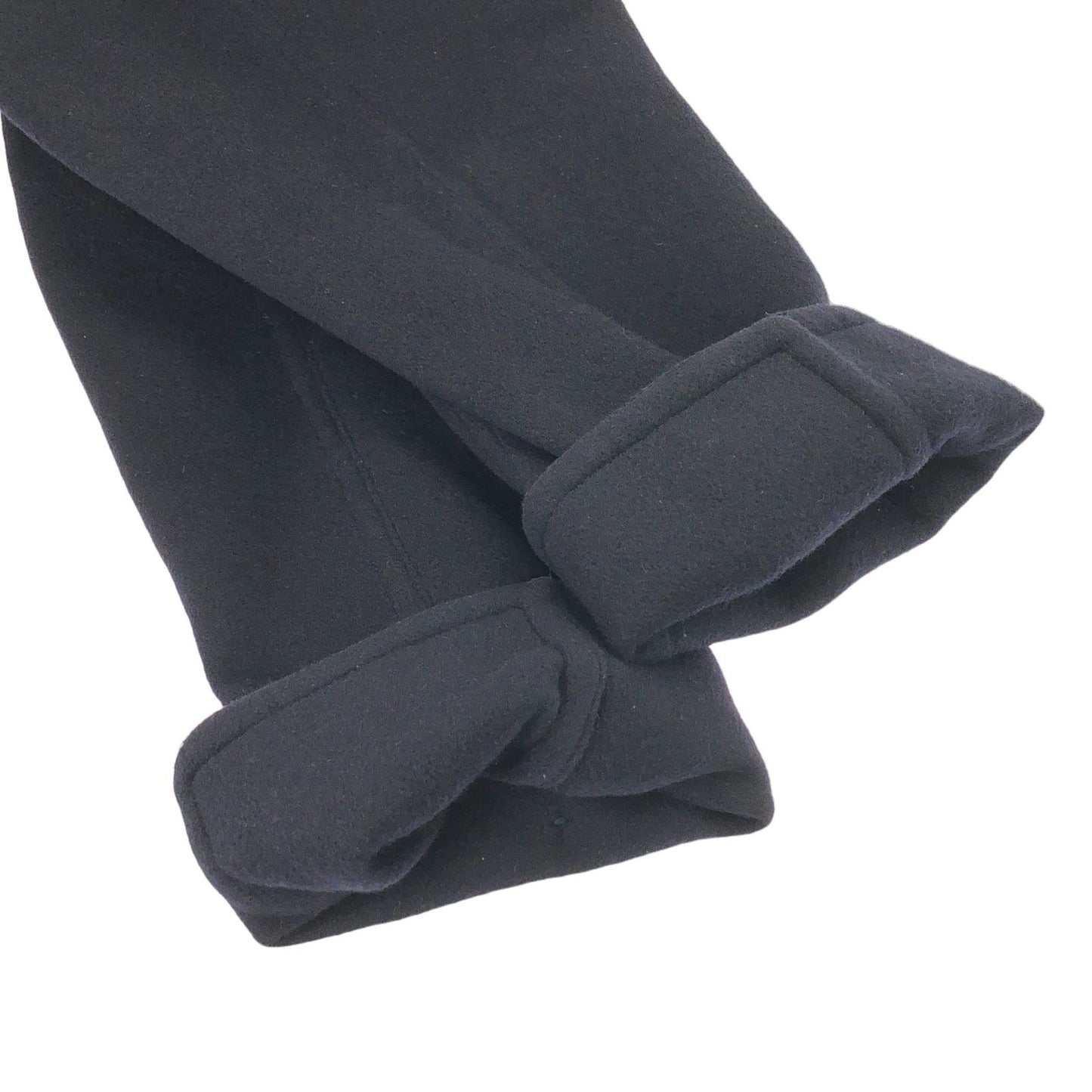 HERMES Navy Cashmere Trench Coat - Timeless Elegance