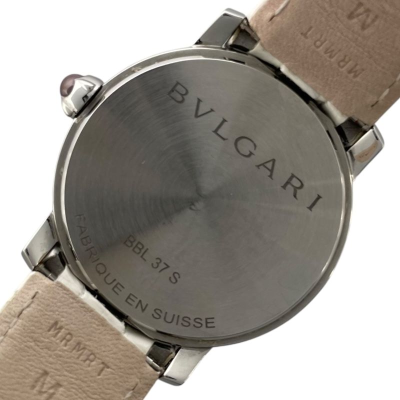 BVLGARI BBL37FDSL Blue Shell Flower Automatic Women's Watch