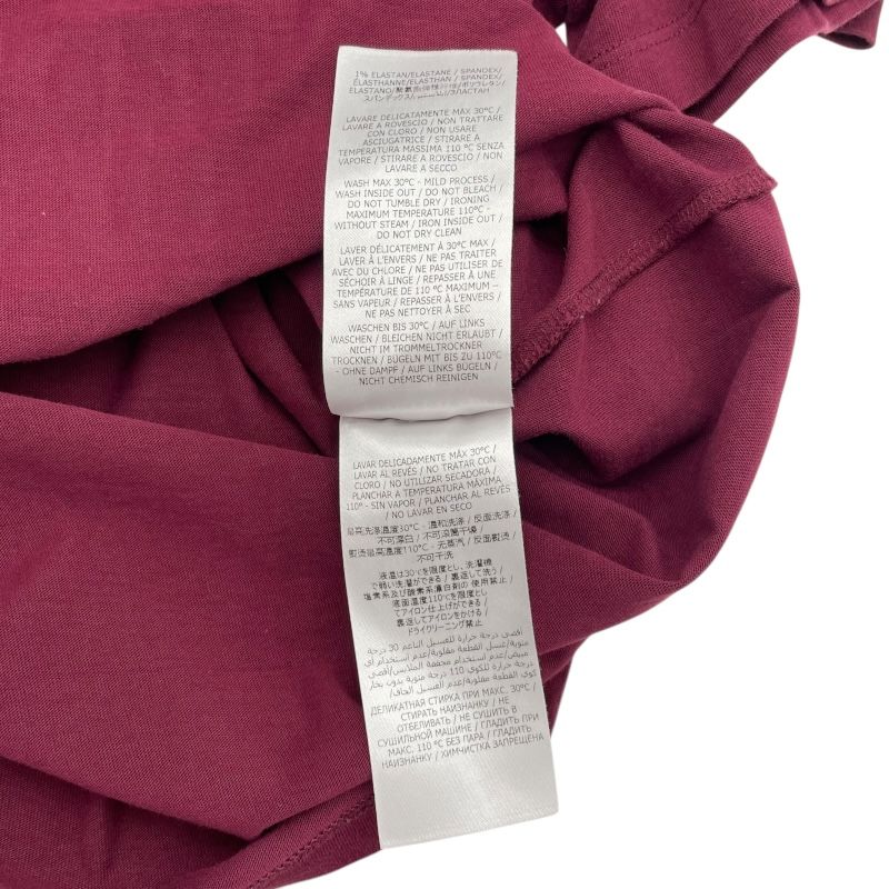 Stella McCartney Graphic Print T-Shirt in Bordeaux - Size 36