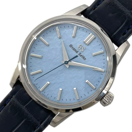 Grand Seiko Elegance Collection SBGX353 Snow White Blue Quartz Watch