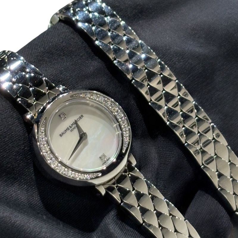 Baume & Mercier Promesse MOA10289 White Shell Ladies Watch