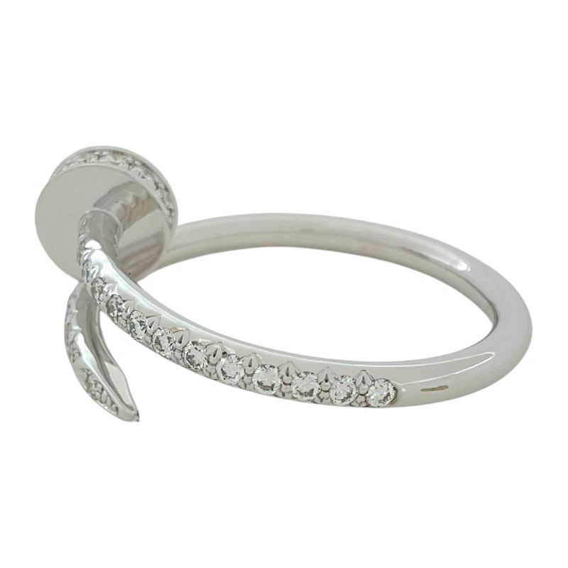 Cartier Juste un Clou Diamond Ring SM in 18K White Gold