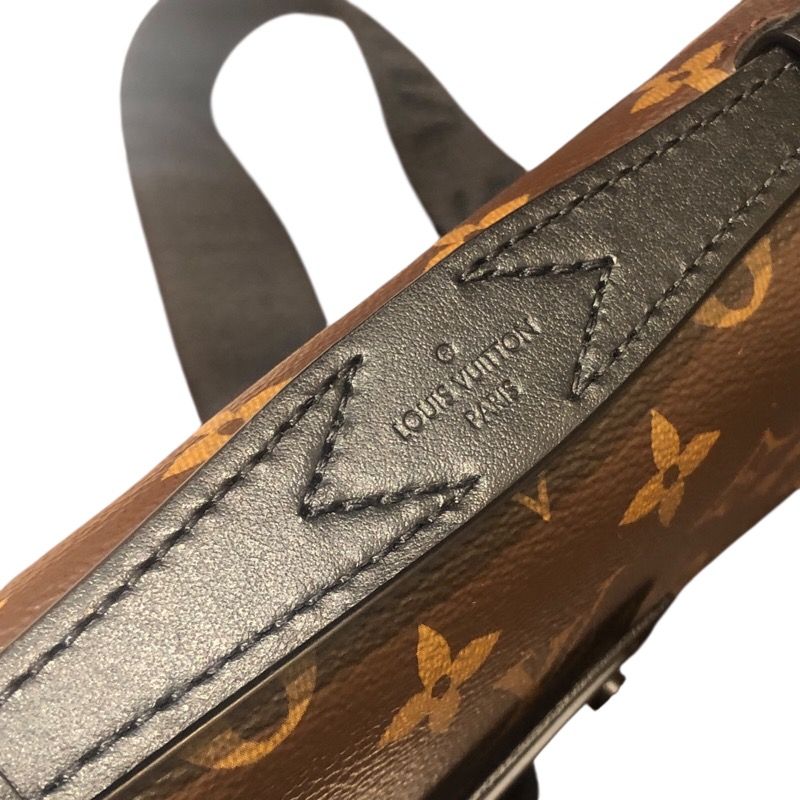 Louis Vuitton S Lock Sling Bag M45807 - Monogram Macassar Brown
