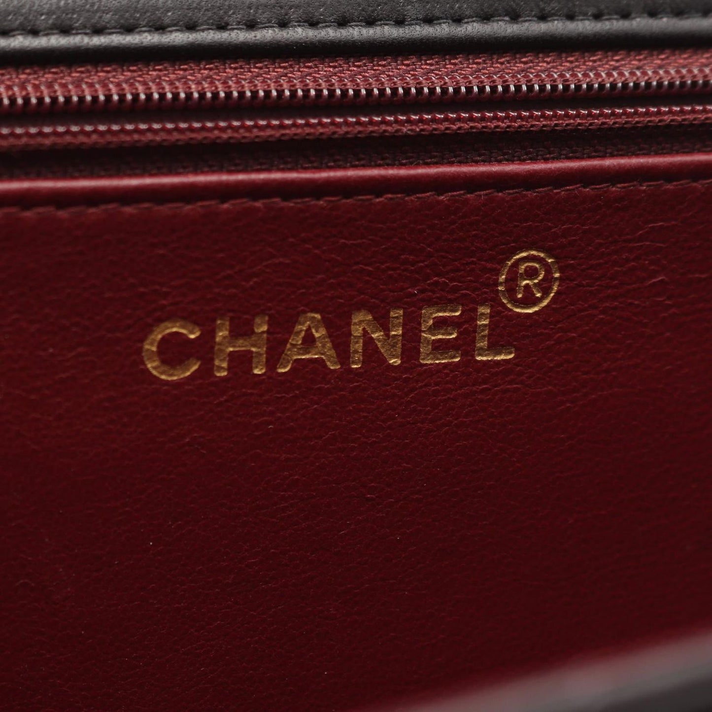 CHANEL Matelassé Single Flap Shoulder Bag in Black Lambskin