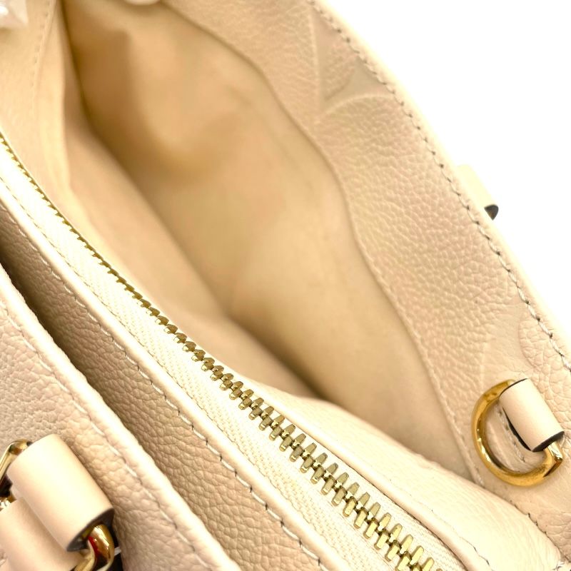 Louis Vuitton OnTheGo EW Monogram Empreinte Handbag - White