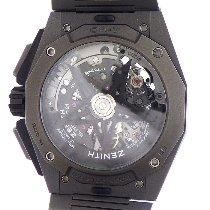 ZENITH Defy Extreme Chronograph - Skeleton Dial, Titanium & Steel