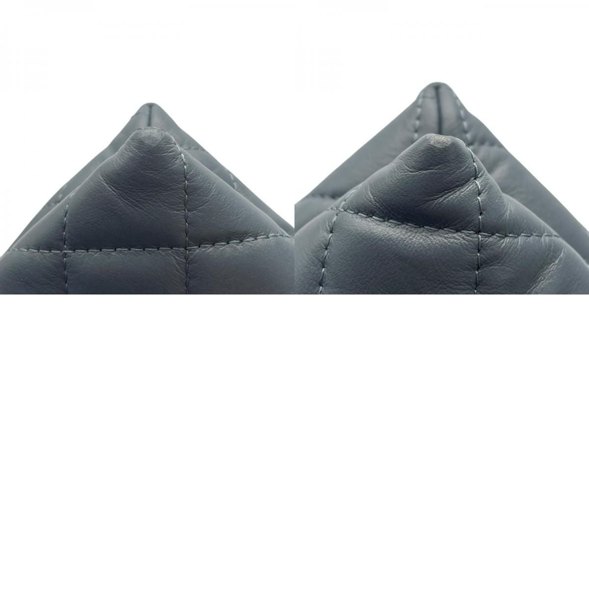 CHANEL Matelassé Small Flap Bag in Blue with Gold Hardware