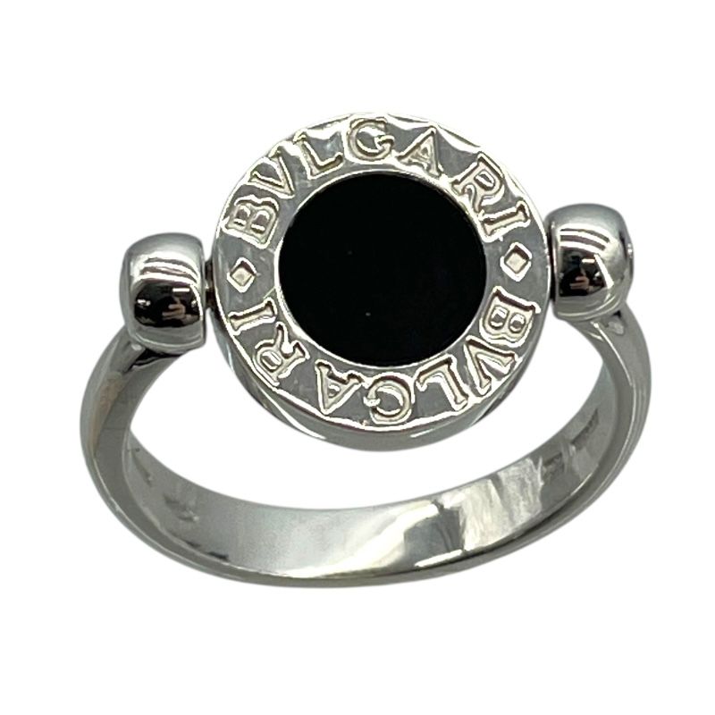 BVLGARI B.zero1 Flip Ring in 750WG - Exquisite Silver Jewelry