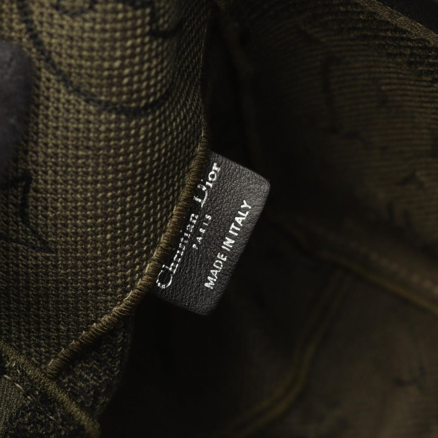 Dior Camp Shoulder Bag in Khaki Canvas - Timeless Elegance