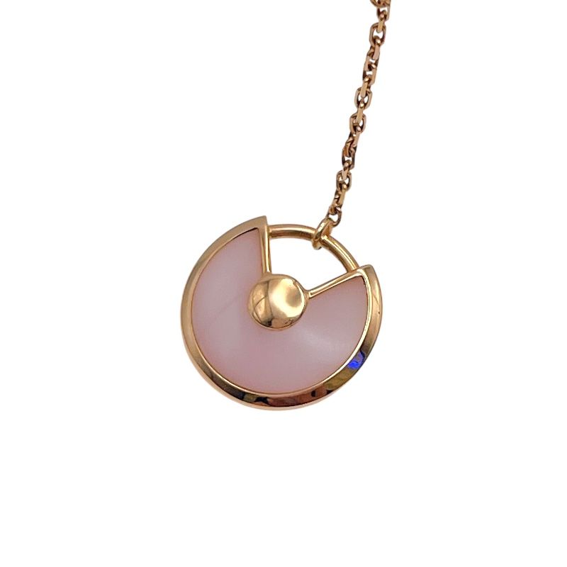 Cartier Amulette Earrings in K18 Pink Gold - Exquisite Luxury