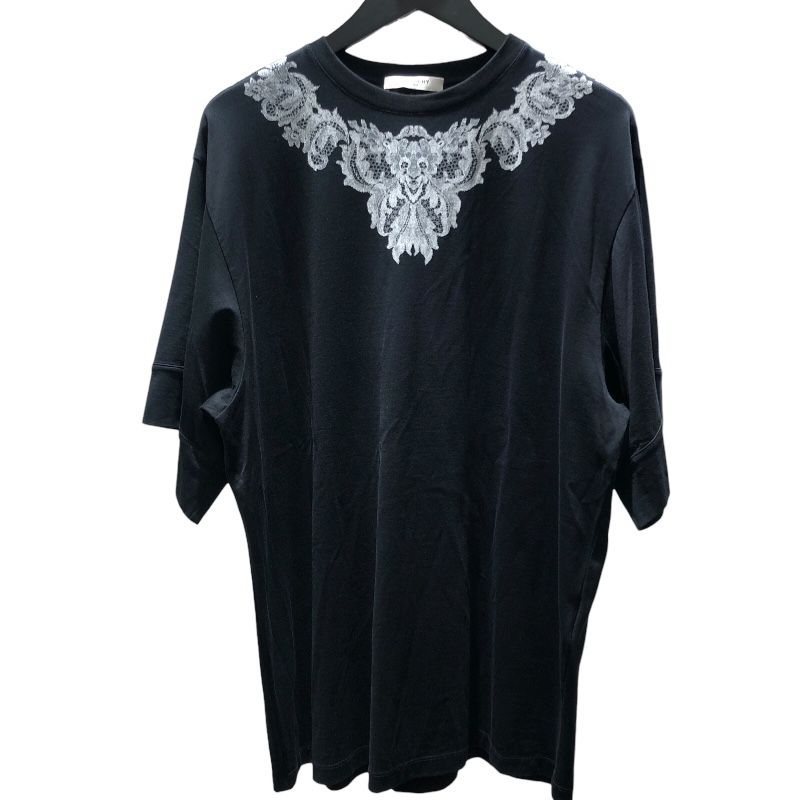 Givenchy Black Cotton Design Print T-Shirt for Men - Size S
