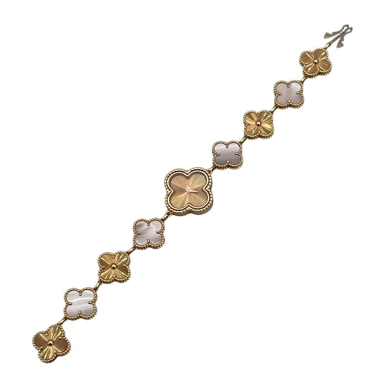 Van Cleef & Arpels Sweet Alhambra K18PG Quartz Ladies Watch
