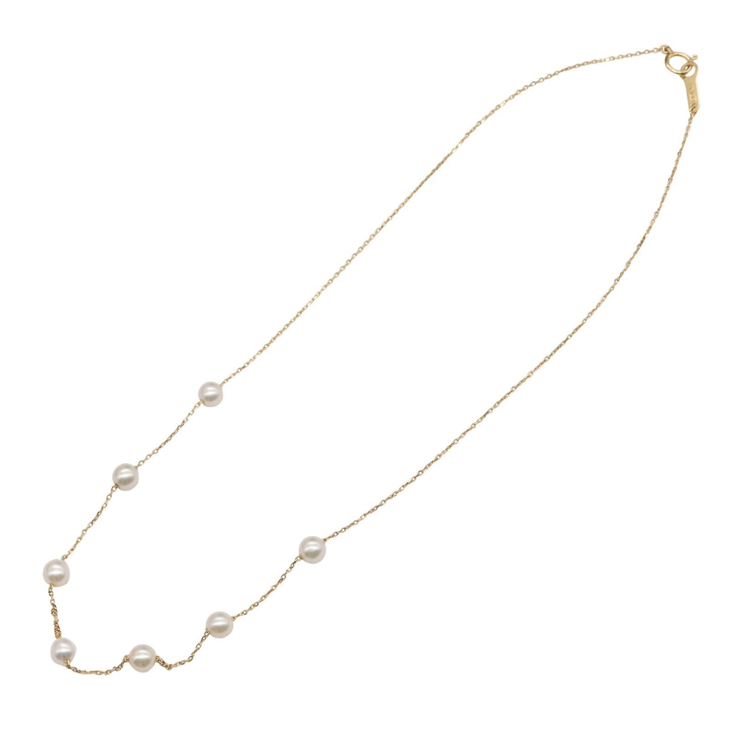 TASAKI Baby Pearl Necklace in K18 Yellow Gold - 40cm