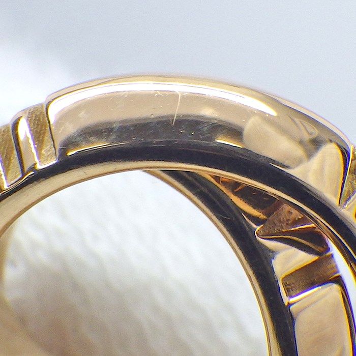 Tiffany & Co. Atlas X Interlocking Double Circle Necklace in K18PG