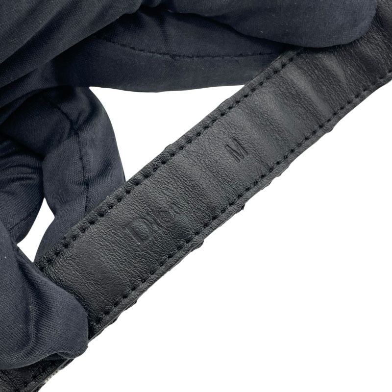 Christian Dior Oblique Bracelet in Navy Canvas - Exquisite Luxury