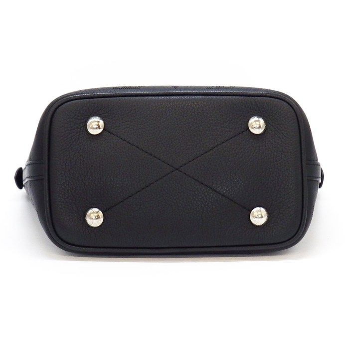Louis Vuitton Blossom PM Handbag in Noir Mahina Leather