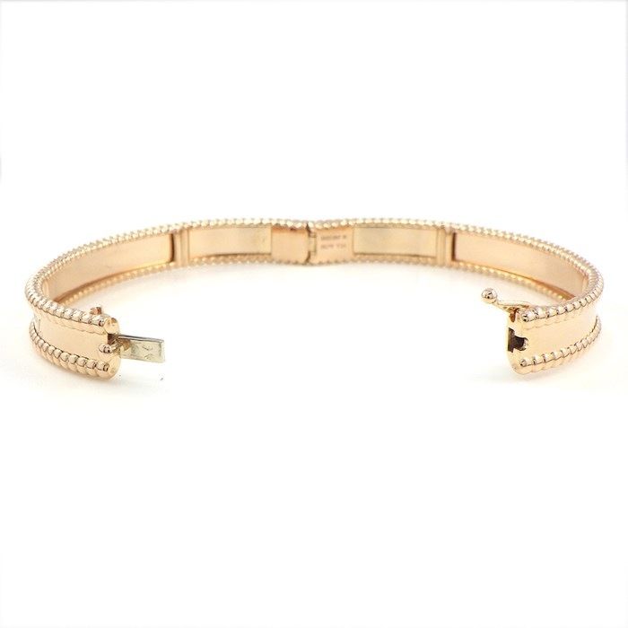 Van Cleef & Arpels Perlée Medium Bracelet in K18 Pink Gold