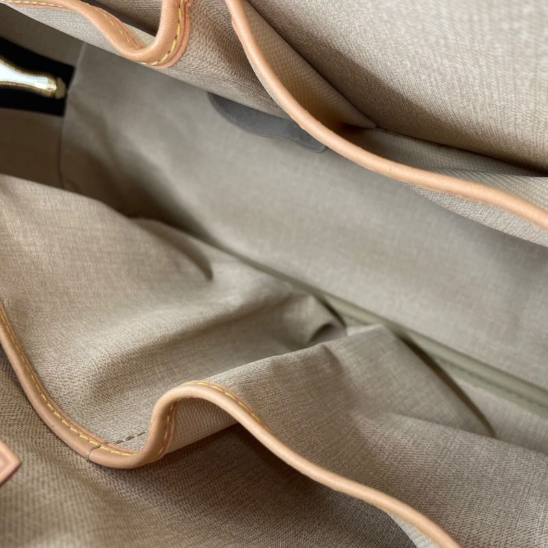 Louis Vuitton Deauville Monogram Canvas Handbag - Brown