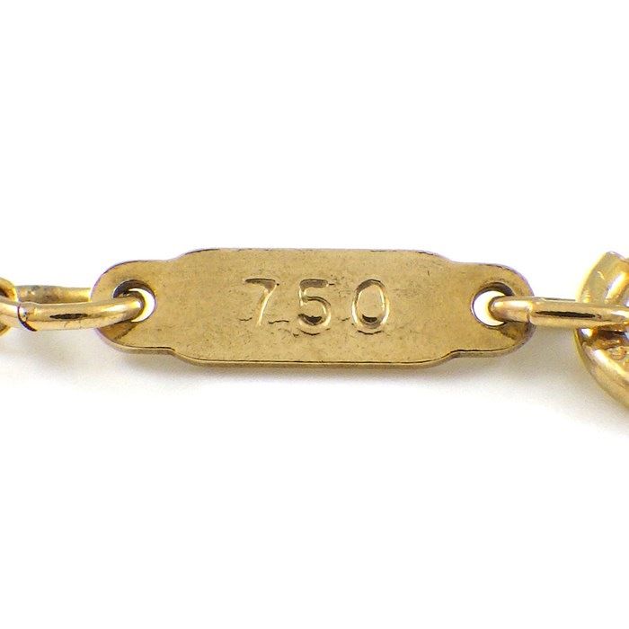 Tiffany & Co. Kiss Around Necklace with 6.5mm Pearl in K18YG