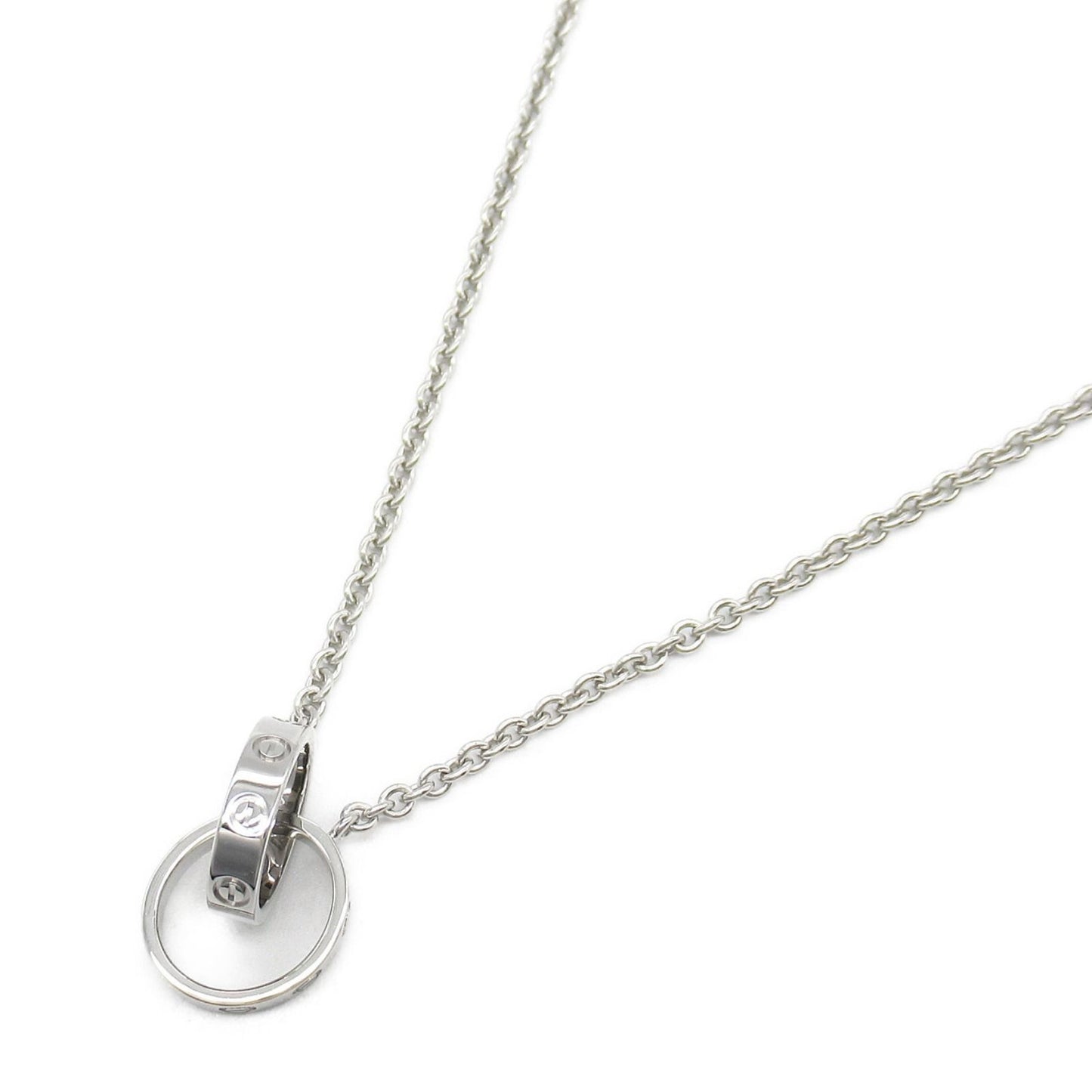 Cartier Love Necklace in 18K White Gold - Timeless Elegance