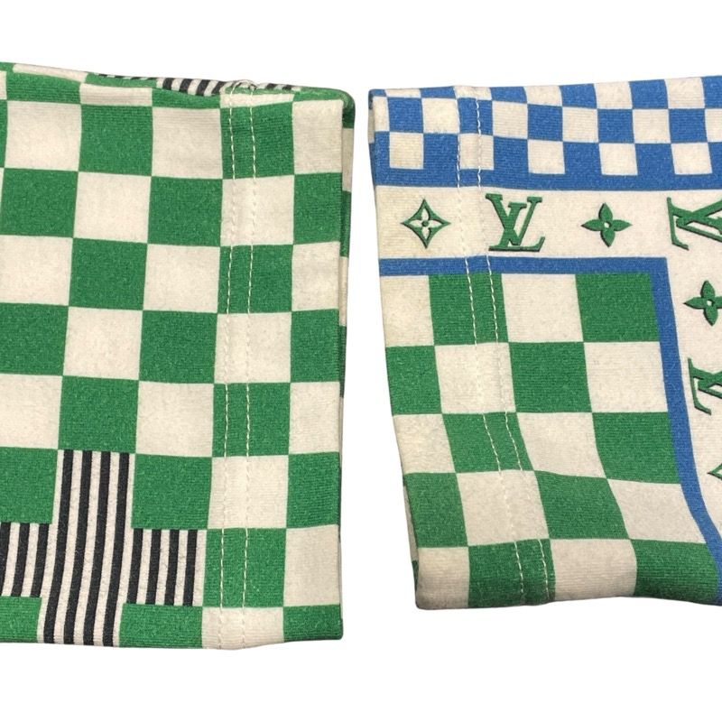 Louis Vuitton Pleated Slim Jersey Long Sleeve Shirt - Green XL