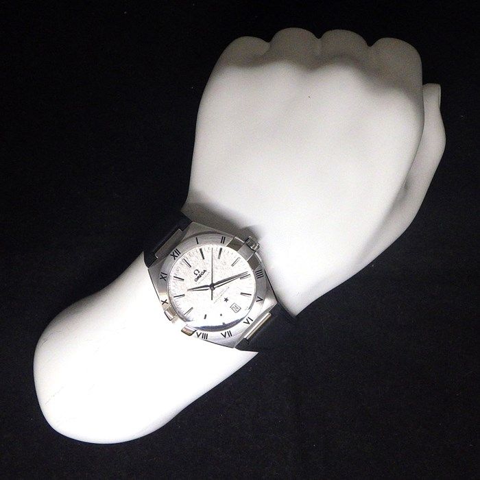 OMEGA Constellation Automatic Watch with Grey Dial - Exceptional Craftsmanship
