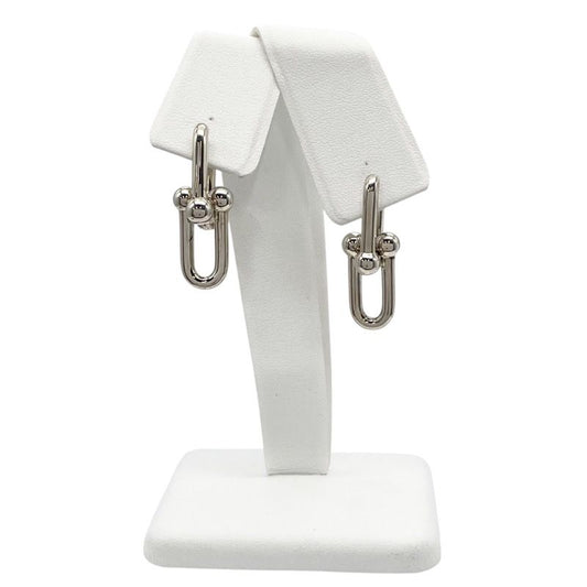 Tiffany & Co. Hardware Large Link Earrings in Sterling Silver