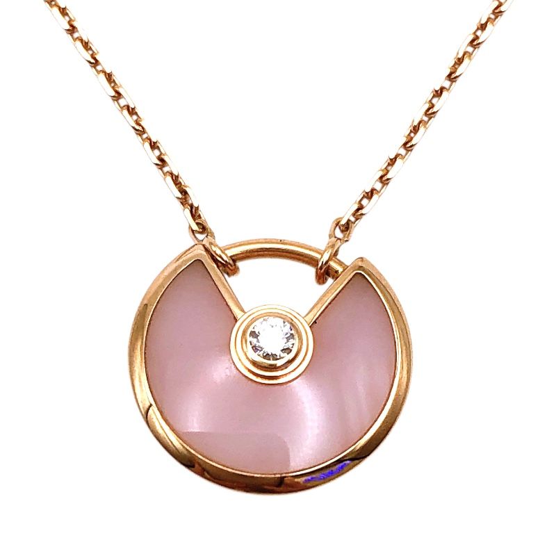 Cartier Amulette XS Necklace in K18 Pink Gold - Exquisite Luxury