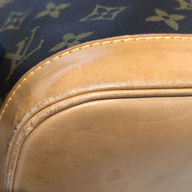 Louis Vuitton Alma M51130 Monogram Canvas Handbag - Brown