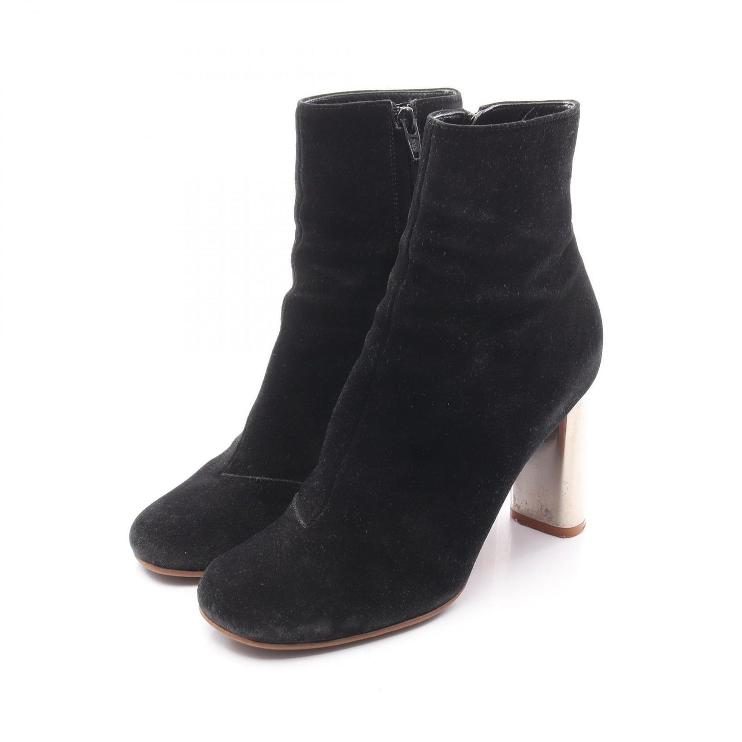 CELINE BAMBAM Black Suede Boots - Timeless Elegance