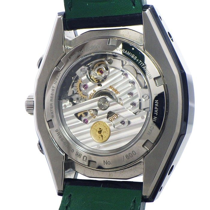 Grand Seiko Spring Drive SBGC017 Limited Edition Green Dial Chronograph