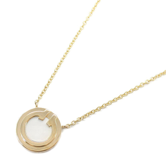 TIFFANY&CO T Circle Mother of Pearl Necklace in 18K Pink Gold