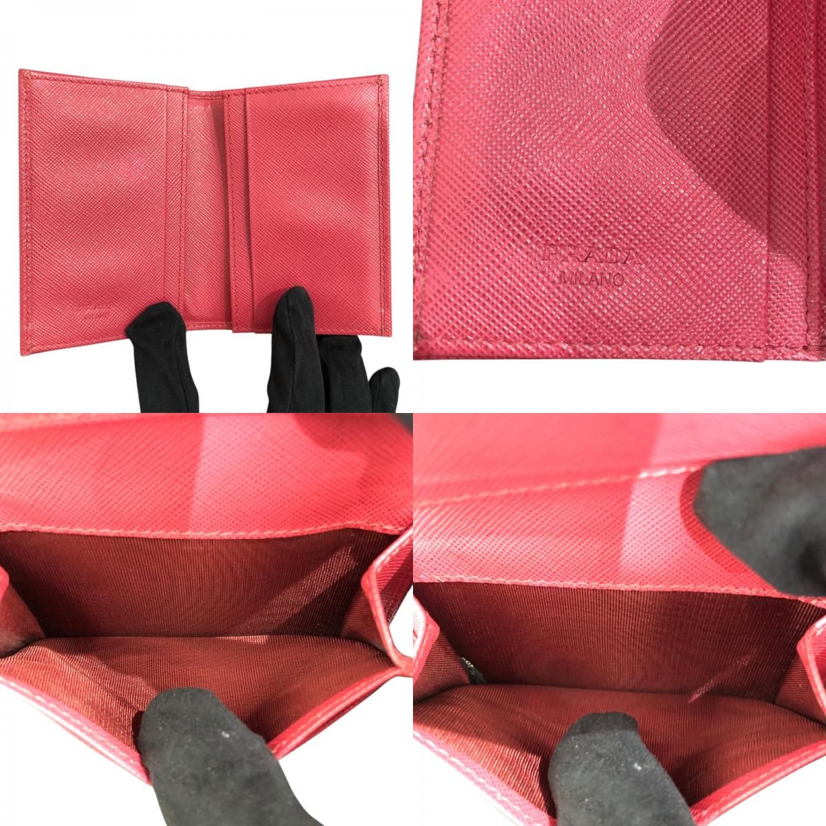 PRADA Saffiano Logo Card Case - Exquisite Luxury Accessory