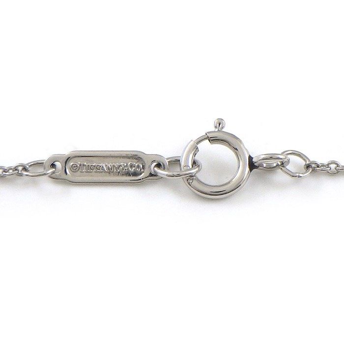 Tiffany & Co. Sentimental Heart Diamond Necklace in Platinum PT950