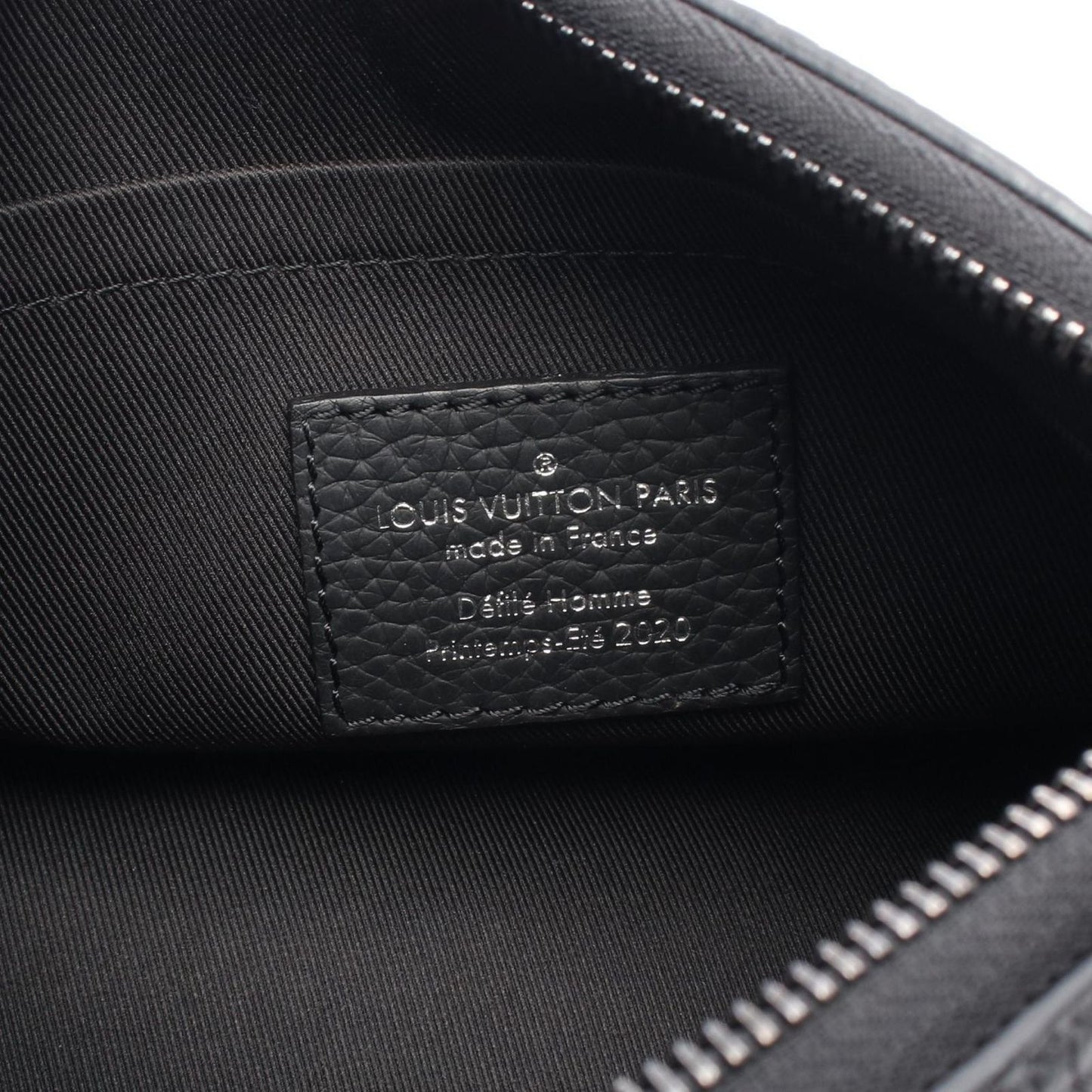 Louis Vuitton Triangle Messenger Bag in Noir - Timeless Elegance