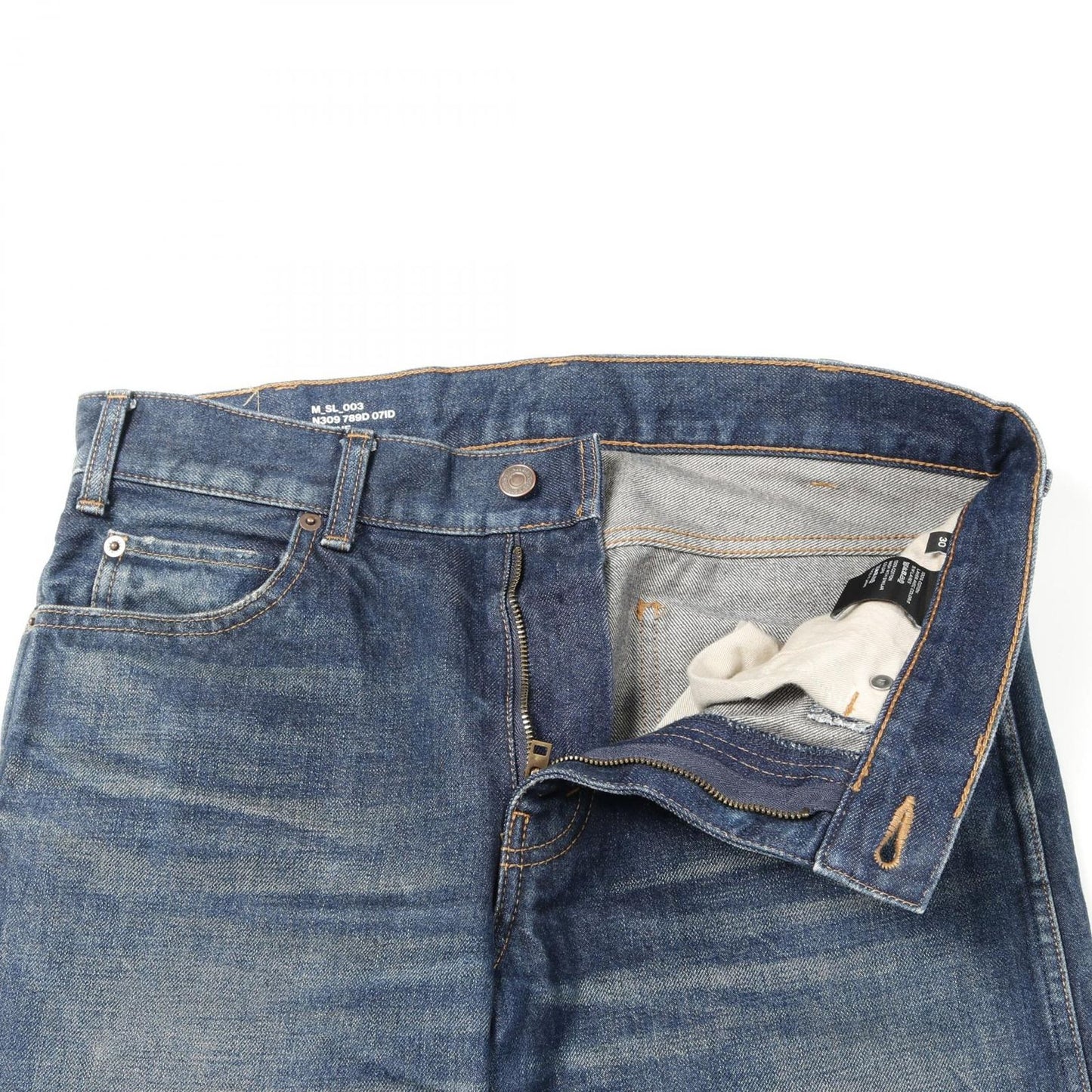 CELINE Indigo Blue Denim Pants - Timeless Elegance for Men