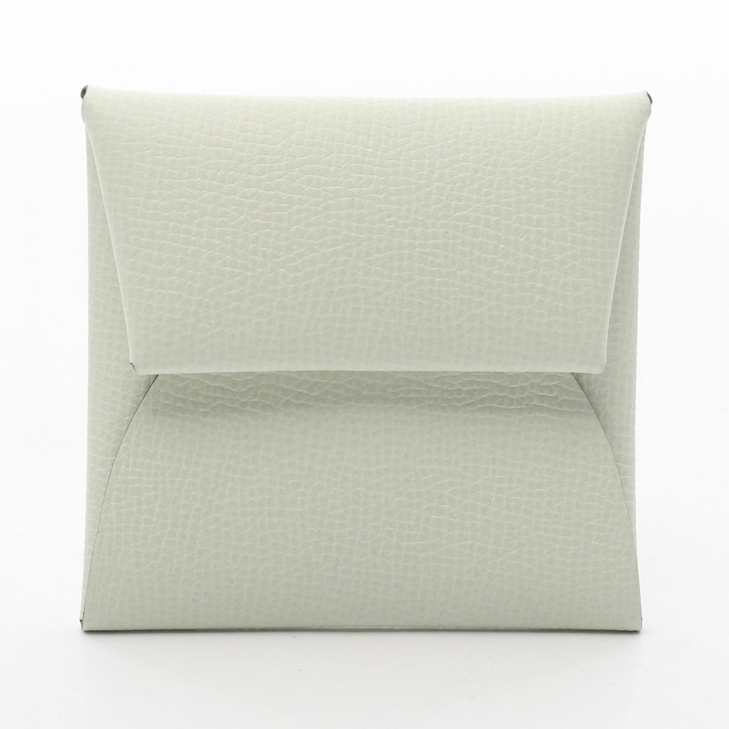 HERMES Bastia Vert Fizz/Vert Yuka Coin Case - Unused Luxury Accessory