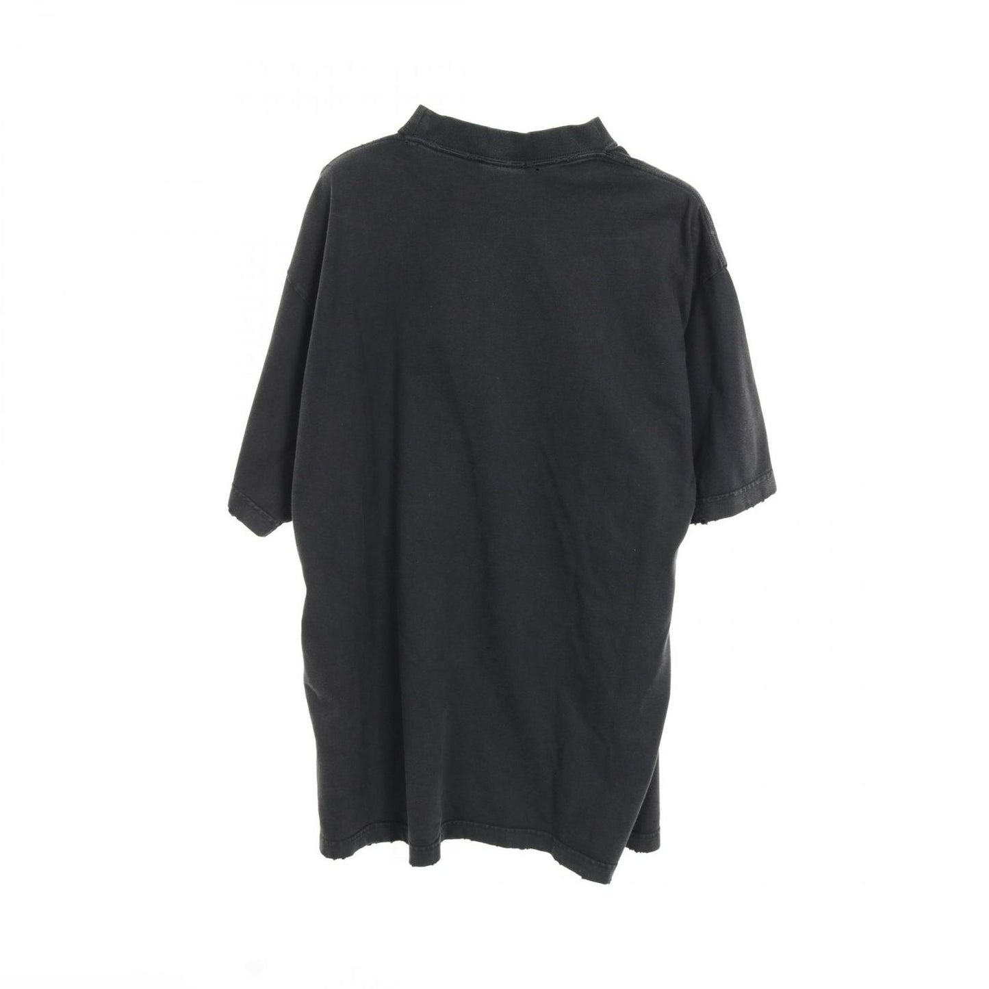 BALENCIAGA College Logo Cotton Tee - Black XS