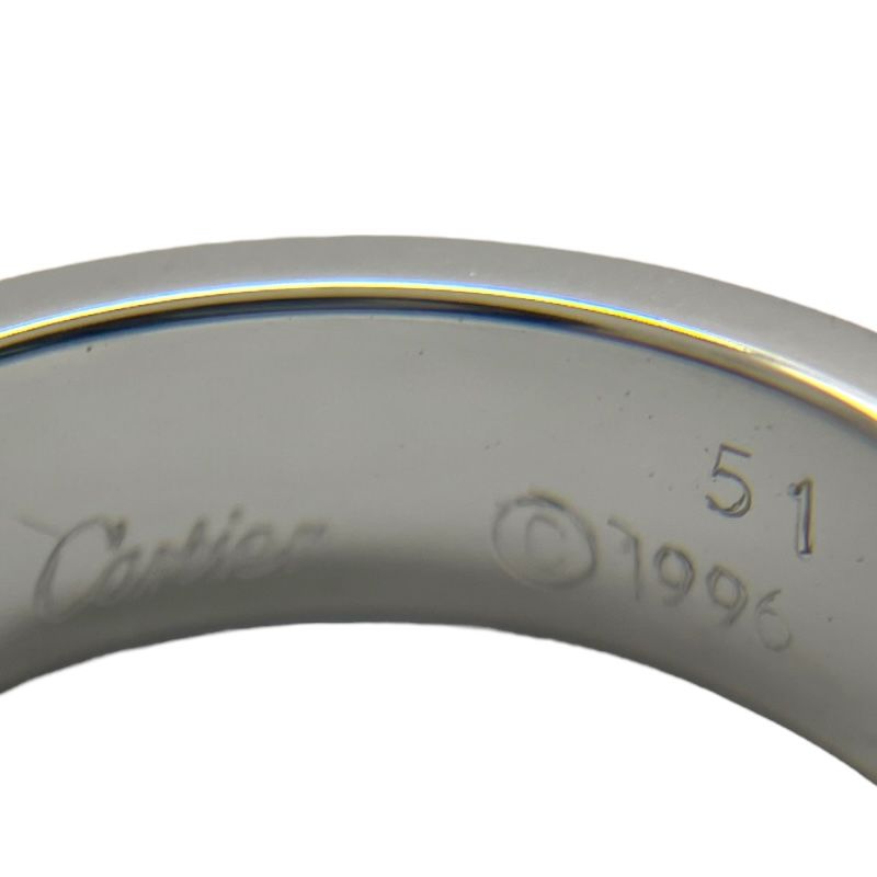 Cartier Love Ring in 750WG - Timeless Elegance