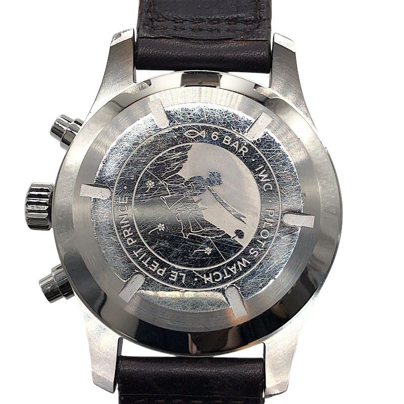 IWC Pilot's Watch Chronograph Petit Prince IW377706 - Blue & Silver