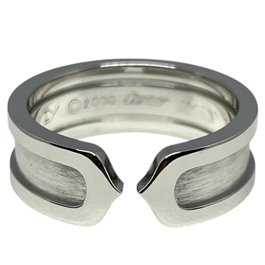 Cartier C2 Ring SM in 750WG - Exquisite Luxury Jewelry