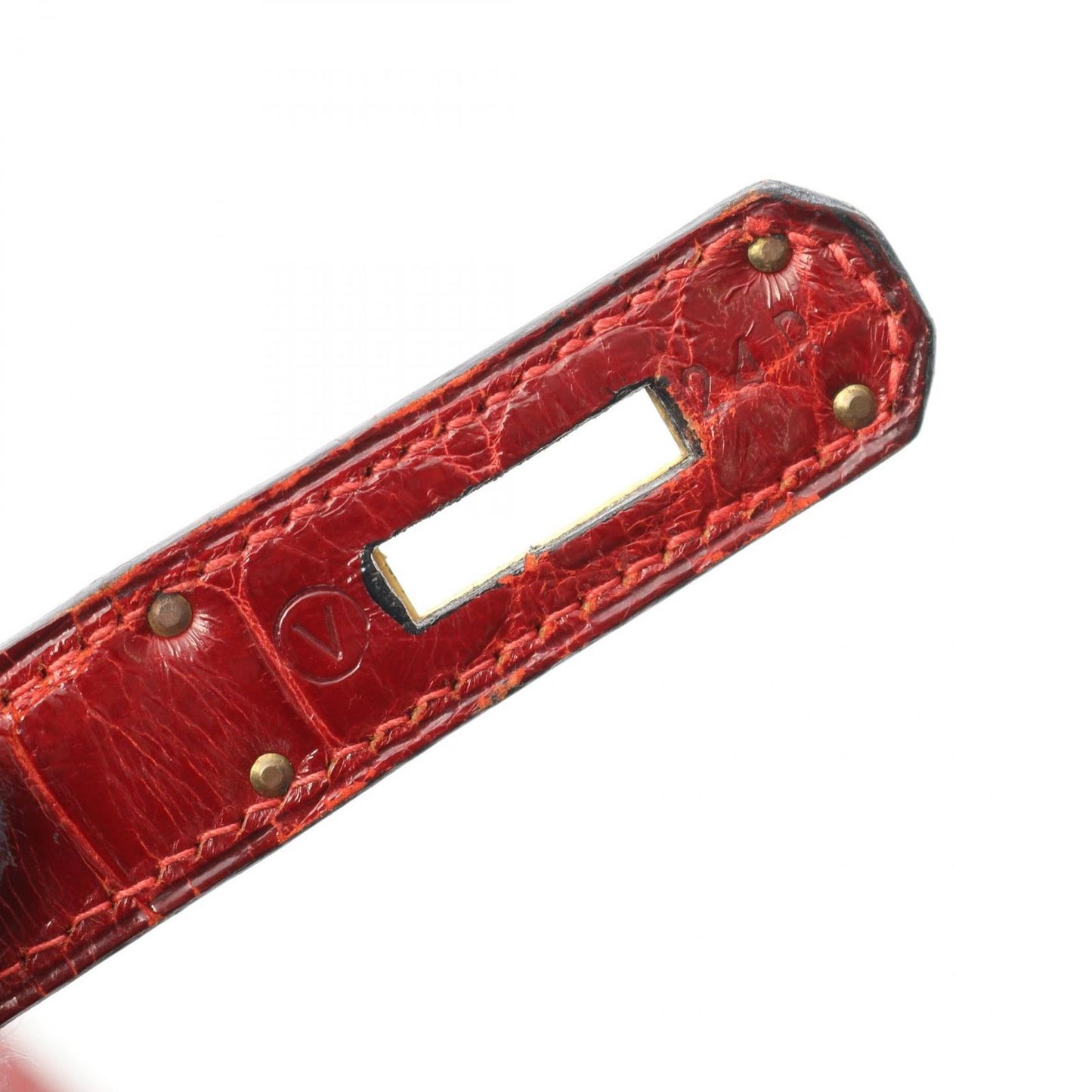 HERMES Kelly 32 Handbag in Blaze - Timeless Elegance