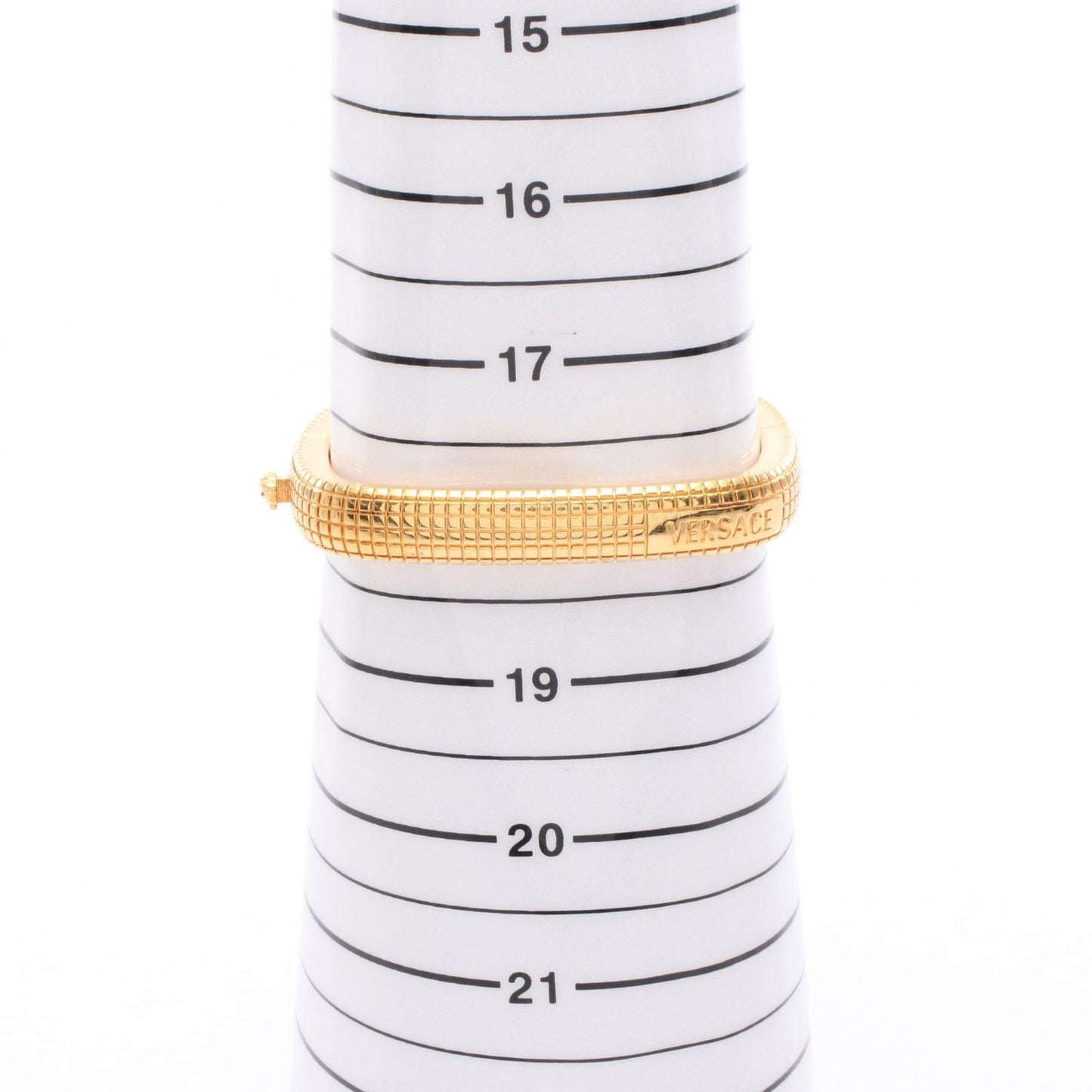 Versace Delos Gold-Plated Bangle Bracelet - Exquisite Elegance