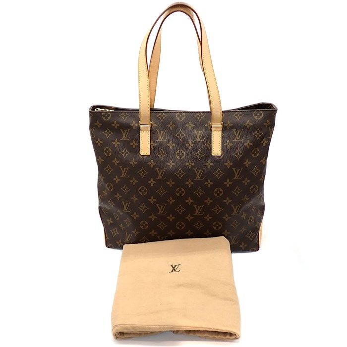 Louis Vuitton Cabas Mezzo Tote Bag - Monogram Canvas - Brown