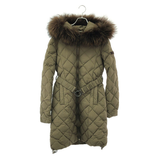 TATRAS Women's Down Coat in Olive Green - Exquisite Craftsmanship