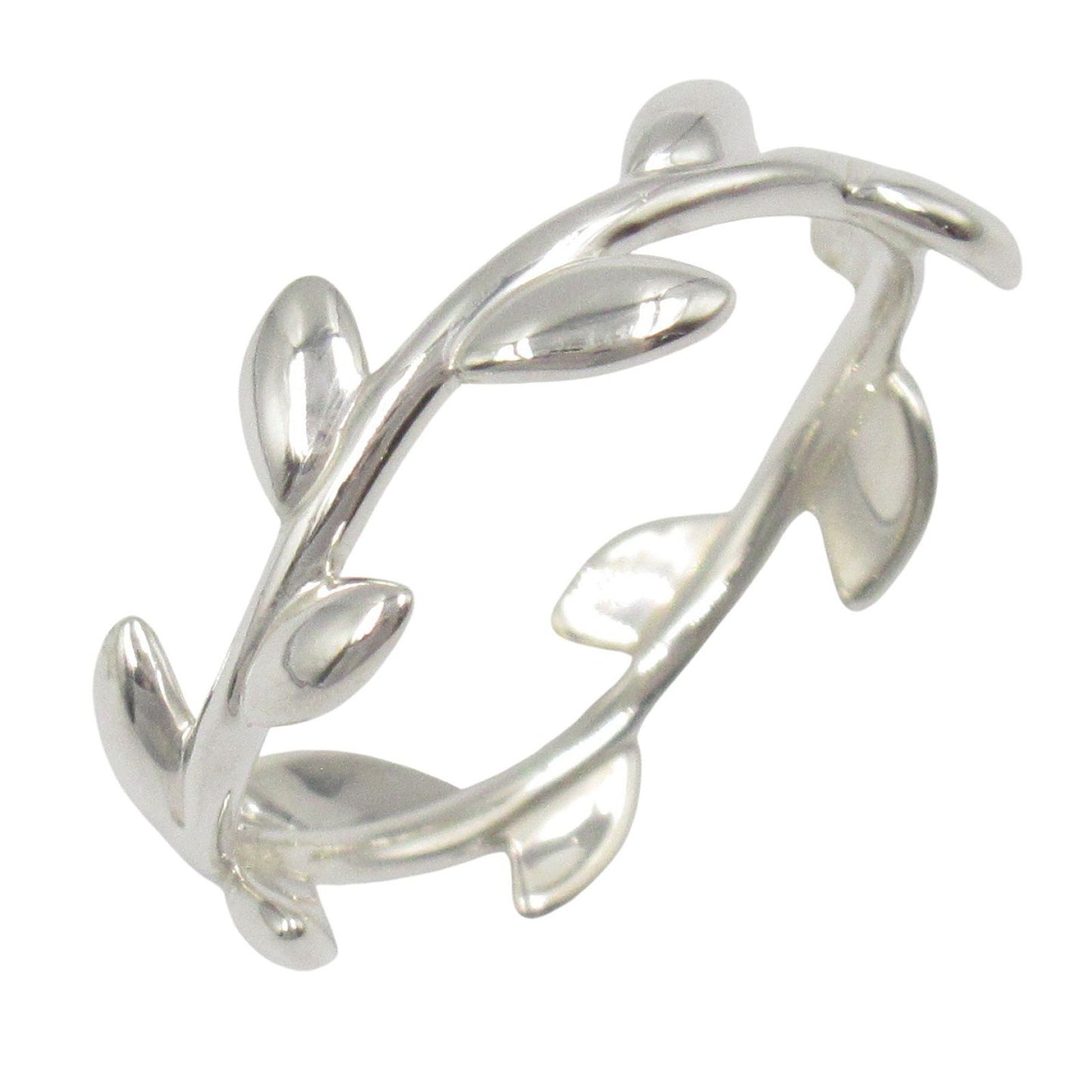TIFFANY & CO Olive Leaf Ring in Sterling Silver - Exquisite Craftsmanship